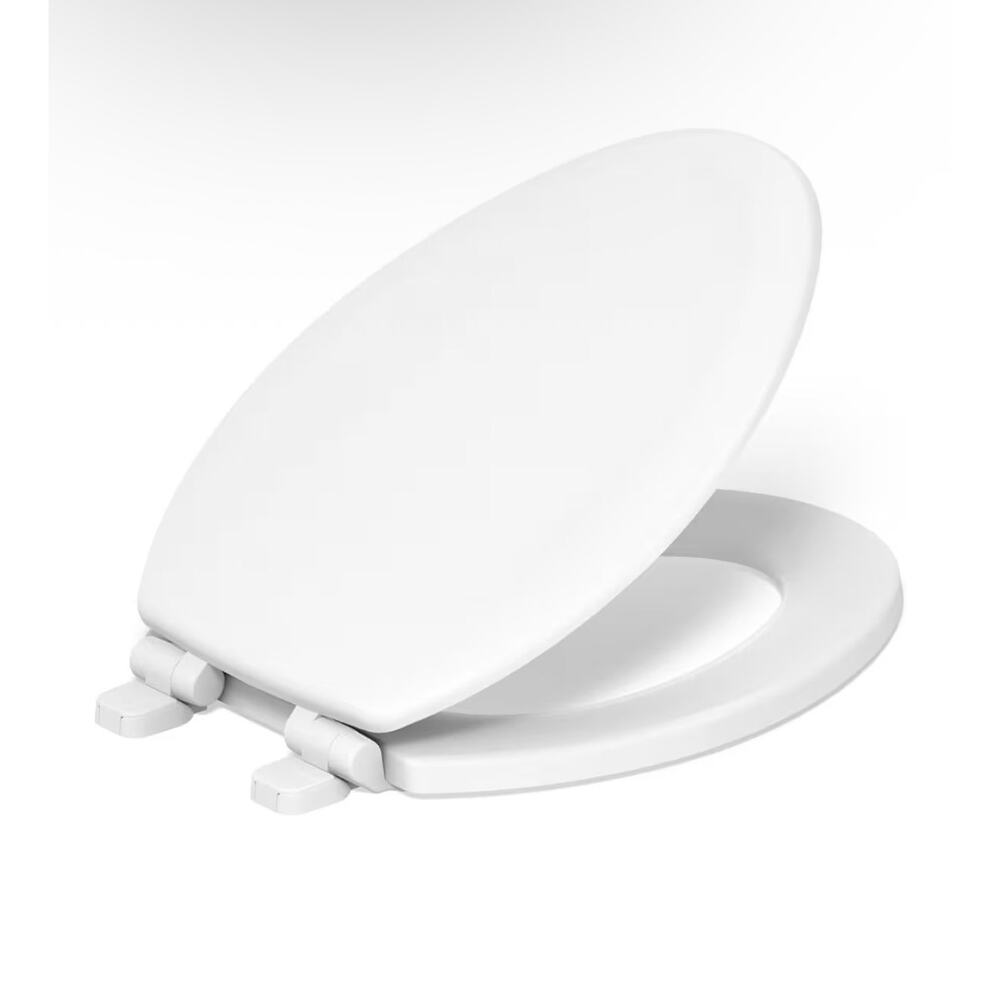 New KOHLER Stonewood Quiet-Close, Elongated Toilet Seat Soft Close, K-20466-0
